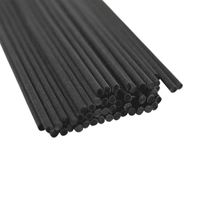 Mới đến màu xám màu sậy thanh 4mm 30cm Đen Polyester khuếch tán thanh thân thiện với môi trường Sola hoa trang trí sậy thanh - Product Image 3