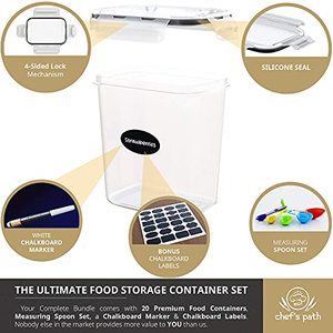 Hot Sales Food Storage Container <b>Plastic</b> Pantry <b>Kitchen</b> Refrigerator Noodle Box Multigrain Storage Tank Transparent Sealed Cans - Product Image 4