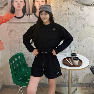 เสื้อผ้าฤดูร้อน Al0 <span class=keywords><strong>Netflix</strong></span> and Chill กางเกงขาสั้น เสื้อผ้าผู้หญิง ชุดวิ่งออกกำลังกายสำหรับผู้หญิง ชุดกีฬา กางเกงขาสั้นสำหรับผู้หญิง Atletismo - Product Image 5