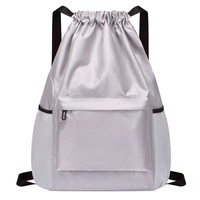 2021 Offre Spéciale logo personnalisé taille soie gym sac à dos 420d polyester nylon cordon sac à dos sac de sport étanche personnalisé
