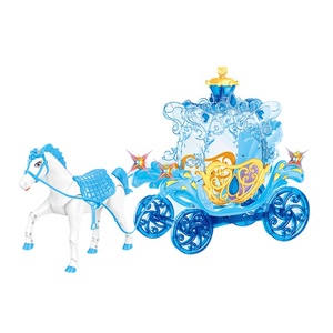 EPT <strong>Toys</strong> Beauty Blue Color Electric <strong>Horse</strong> <strong>and</strong> Princess <strong>Carriage</strong> <strong>Toy</strong> with <strong>Horse</strong> - Product Image 1