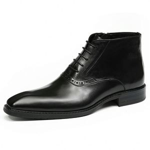 Zapatos de Vestir para Hombre Estilo Italiano Originales, Hechos a Mano con Cuero Genuino, Punta en Pico, Oxford, Mocasines, Transpirables para Primavera, Verano y Fiestas - Product Image 1