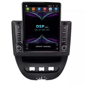 Tesla Android 10 IPS 2.5D voiture <span class=keywords><strong>lecteur</strong></span> DVD pour <span class=keywords><strong>Peugeot</strong></span> 107 citroën C1 Toyota Aygo 2005 - 2014 BT GPS Navigation SWC Carplay - Product Image 5