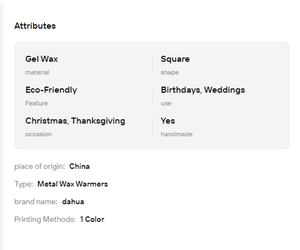 Cire de gelée transparente haute qualité pour bougies DIY, bougies parfumées en pot, parfums d'ambiance et décoration artisanale - Product Image 6