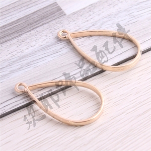 Ciondolo a Goccia in 5 Colori, Cornice Vuota per Collana e Bracciale, Accessorio Fai-da-Te 38*20mm - Product Image 3