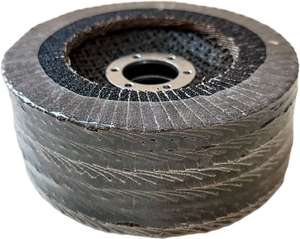 Disque à lamelles T29 de 5 pouces (125 mm) avec centre déprimé pour un contact amélioré avec la surface et un meulage plus rapide - Product Image 4