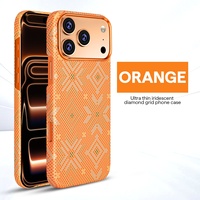 Étui de chargement sans fil antichoc en fibre de flocon de neige résistant à l'eau pour iPhone 17 18Promax 15 16 14, coque rigide magnétique en PC