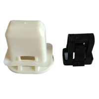 Cadre de coussin de siège de rangée arrière en plastique de voiture de haute qualité œillet de retenue en plastique de siège arrière de siège arrière pour les attaches automatiques