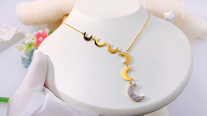 Collier Boucles d'oreilles en plaqué or 18 carats de marque célèbre de haute qualité Ensemble de bracelets de cheville Nouveau style à la mode Colliers avec pendentifs - Product Image 6