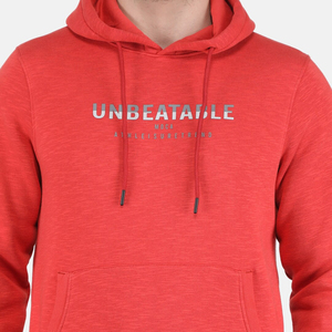 Sudaderas con capucha de gran tamaño de material polar mezclado de algodón ligero recién llegado para hombre Impresión de logotipo personalizado para invierno - Product Image 2
