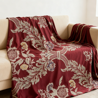 Tissu Jacquard sur Mesure de 296 cm pour Canapé, Rideaux, Coussins et Décoration, Motif Européen