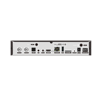 Décodeur satellite HDR 4K UHD H.265 Enigma2 Linux avec récepteur satellite DVB-S2X/T2C/DVB-C/T2, Wi-Fi double bande 1000 Mbps, alimentation CC