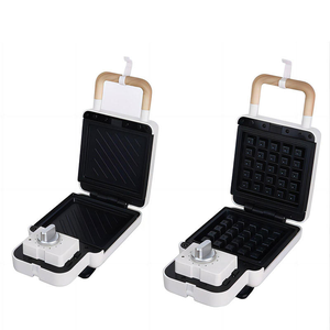 Mini gaufrier à sandwichs 5-en-1 avec <span class=keywords><strong>plaque</strong></span> amovible et minuterie jusqu'à 15 minutes, appareil <span class=keywords><strong>de</strong></span> cuisine pour sandwichs - Product Image 3
