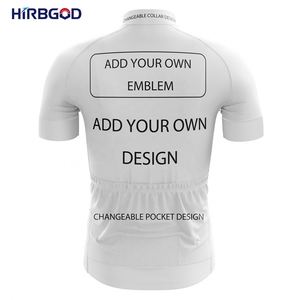 เสื้อจักรยานแขนสั้นผู้ชาย HIRBGOD บริการสั่งทำ ODM OEM ขายส่งเสื้อจักรยานสำหรับทีมและสโมสร ทรงพอดีตัว - Product Image 2