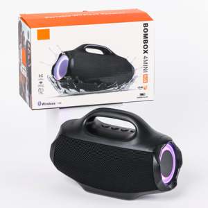 BOMBOX4 Mini Altoparlante Portatile Bluetooth in Tessuto, Super Bass, Audio Hi-Fi, Stereo Woofer, Luce RGB, Altoparlante Wireless <span class=keywords><strong>BT</strong></span>, <span class=keywords><strong>Radio</strong></span> FM/TF - Product Image 2