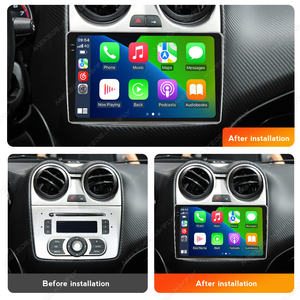 Moniteur de voiture MEKEDE QLED Android écran tactile 2 Din <span class=keywords><strong>autoradio</strong></span> WiFi BT 5.0 Navigation <span class=keywords><strong>GPS</strong></span> pour AL03 <span class=keywords><strong>Alfa</strong></span> Romeo <span class=keywords><strong>Mito</strong></span> 2008-2018 - Product Image 3