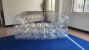 أريكة هوائية قابلة للنفخ بتصميم جديد لعام 2026 بمقعدين شفافين مناسبة للبالغين - Product Image 4