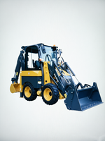 Backhoe Loader Kompak XC8S0750 Berorientasi Efisiensi, Kapasitas Angkut 0.7 Ton, Bucket 0.36m³ untuk Pekerjaan Pemasangan Pipa Kota