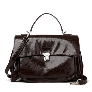 Nuevas Bolsas de Mensajero de Alta Calidad para Mujer, Bolsos de Mano de Cuero Genuino, Bolsos Cruzados, Bolsos de Hombro para Mujer, Bolsos Tote con Asa Superior - Product Image 1