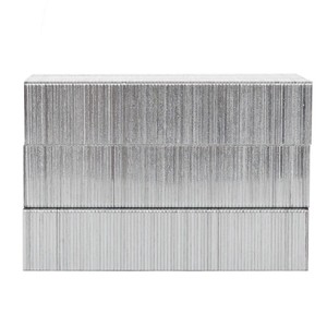 U Shaped Nails 10mm Width 1022 1013 Size Steel Plain Finish For Woodworking Door <b>Fastening</b> - Product Image 2