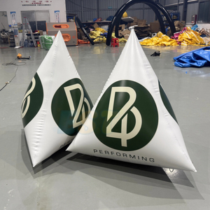 Boe Gonfiabili Galleggianti per Nuoto, Boe da Mercato, Boe Galleggianti Estive in PVC Bianco - Product Image 2