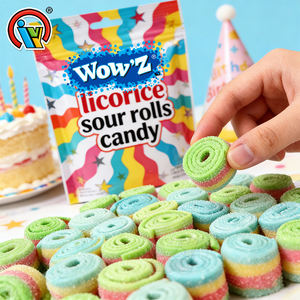 <span class=keywords><strong>ลูกอม</strong></span>หลอดรสชะเอมเทศแบบกำหนดเองสำหรับแบรนด์ส่วนตัว บรรจุในหลอด รส<span class=keywords><strong>เปรี้ยว</strong></span><span class=keywords><strong>หวาน</strong></span> เคี้ยวหนึบ - Product Image 2