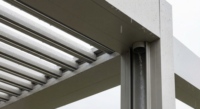 Pérgola de Aluminio con Revestimiento en Polvo METGOOD para Todo Clima, Toldo de Jardín con Techo Impermeable y Protección Solar, Toldo de Patio, Tamaño Personalizado