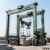 Nouvelle grue mobile à pont 20-25 tonnes, contrôlée par PLC, avec boîte de vitesses motorisée, hauteur de levage 10m, portée 20m, fabriquée au Shandong, garantie 1 an Yiteng