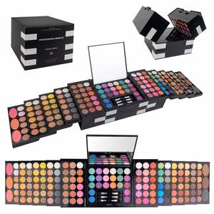 พาเลทแต่งหน้าออลอินวัน 148 สี |   อายแชโดว์ บลัชออน แป้งเขียนคิ้ว ชุดมืออาชีพ - Product Image 6