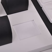 Expositor de Joyería de Lujo Personalizado, Organizador de Joyas Blanco y Negro, Resistente, para Venta al Por Mayor