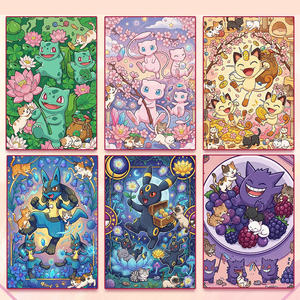 Vente en gros d'articles de collection d'art de bandes dessinées, incluant des cartes Pokémon, des cartes MaoMao Art Board, des cartes mignonnes, des cartes Vintage Legends Elite Erainer Box, des boîtes acryliques et des boîtes mystères de jeux de cartes - Product Image 5