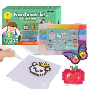 Cuentas de fusibles Artkal al por mayor, cuentas de ortografía DIY, paquete de 36 colores, conjunto de juguetes de fabricación de joyas de plástico, caja de celosía para niños, venta al por mayor - Product Image 2