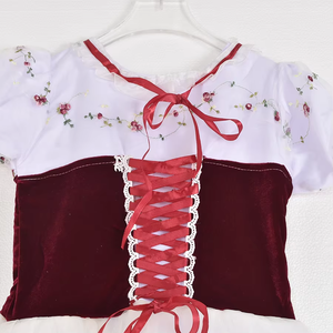 Vestido de Ballet Profesional Romántico de Tul Largo para Niñas, Disfraz de Bailarina con Estampado Luminoso - Product Image 5
