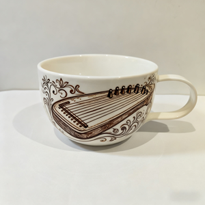 Tùy chỉnh hình ảnh mô hình uống cup-handpainted gốm sứ đàn Tam thập lục cụ Mug - Product Image 4