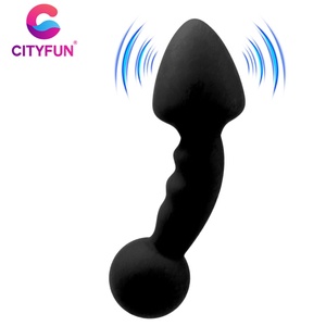 Vibrador de Silicona con Forma de Hongo, Juguete Sexual para Mujeres, Tapón Anal Suave para Adultos - Product Image 1