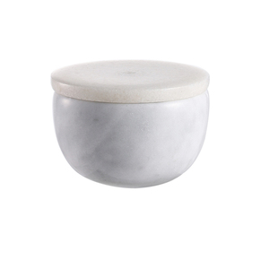 Pot à épices en marbre blanc naturel pour la maison, la cuisine, le poivre, le sucre, les assaisonnements, la cave à <span class=keywords><strong>sel</strong></span> - Product Image 5