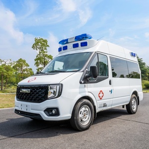 <span class=keywords><strong>Ambulancia</strong></span> JMC Fushun 2.0T Diésel, Chasis RWD, Cabina Ancha, Bajo Costo, China VI - Product Image 2