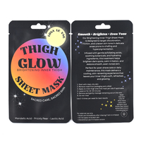 Bolsa Plana Termosellada con Acabado Mate y Orificio Euro, Impresa Personalizada, para Mascarillas Faciales, Bolsas de Mylar