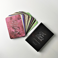 Cartes de notes personnalisées avec des affirmations positives et inspirantes pour enfants, pour soulager le stress, format personnalisé, papier couleur CMYK