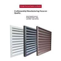 Rejilla de Ventilación para Unidad Exterior de Aire Acondicionado, Cubierta Decorativa de Aluminio Soldado, Malla Protectora Resistente a la Intemperie