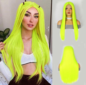 Peluca de belleza prearrancada de encaje <span class=keywords><strong>Rosa</strong></span> larga recta 200% densidad <span class=keywords><strong>cabello</strong></span> Remy brasileño 10 pulgadas estilo de onda de agua - Product Image 3