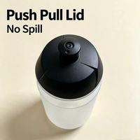 Bouteille d'eau compressible personnalisée 600 ml avec logo, anti-fuite, vente en gros, fournisseur direct d'usine OEM, cadeau pour événement