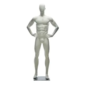 美体店高品质时尚运动人体模型和男性廉价服装造型人体模型展示自河人体模型