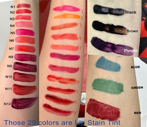 Inchiostro a tinta alta con acqua a pigmenti per labbra con tubo e colori per trucco idratante impermeabile tinta per labbra a lunga durata - Product Image 3