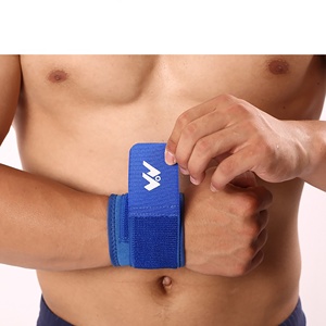 Đa Màu Sắc Tùy Chỉnh Thể Thao Bảo Vệ Đấm Bốc Tay Cổ Tay Kết Thúc Tốt Đẹp Workout Wrist <span class=keywords><strong>Band</strong></span> - Product Image 1