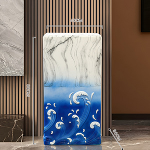 Handmade Shell Flower Rack for Living Room High-<strong>End</strong> Light Luxury <strong>Table</strong> Display with Ornament Base <strong>Resin</strong> Crafts Floor Type - Product Image 2