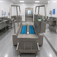 Station automatique de lavage et de désinfection des semelles de chaussures, machine de désinfection des chaussures