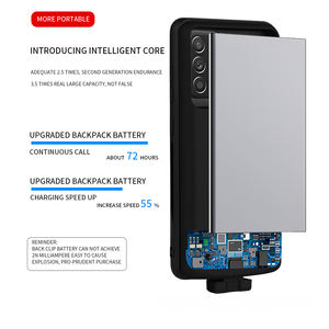 Estuche <span class=keywords><strong>Cargador</strong></span> Portátil de Gran Capacidad de 5000 mAh, Estuche con Batería para Teléfono Móvil para <span class=keywords><strong>Samsung</strong></span> A52 - Product Image 4