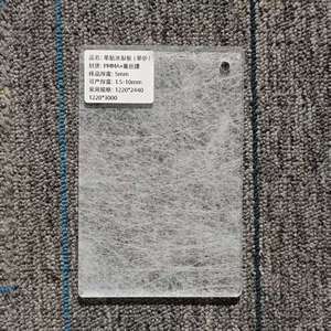 Foglio Acrilico con Motivo Lino Bianco Seta, Effetto Ghiaccio Opaco, Materiale Resina con Texture Traslucida - Product Image 2