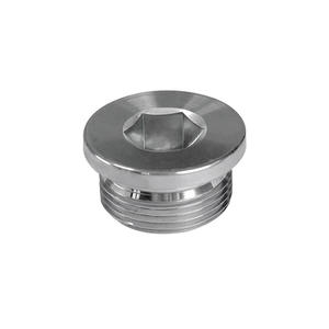 Tapón Hidráulico Hexagonal Interno de 246 Puntos, de Acero al Carbono Galvanizado, Tapón de Rosca con Sellado ED para Tuberías de Hierro - Product Image 1